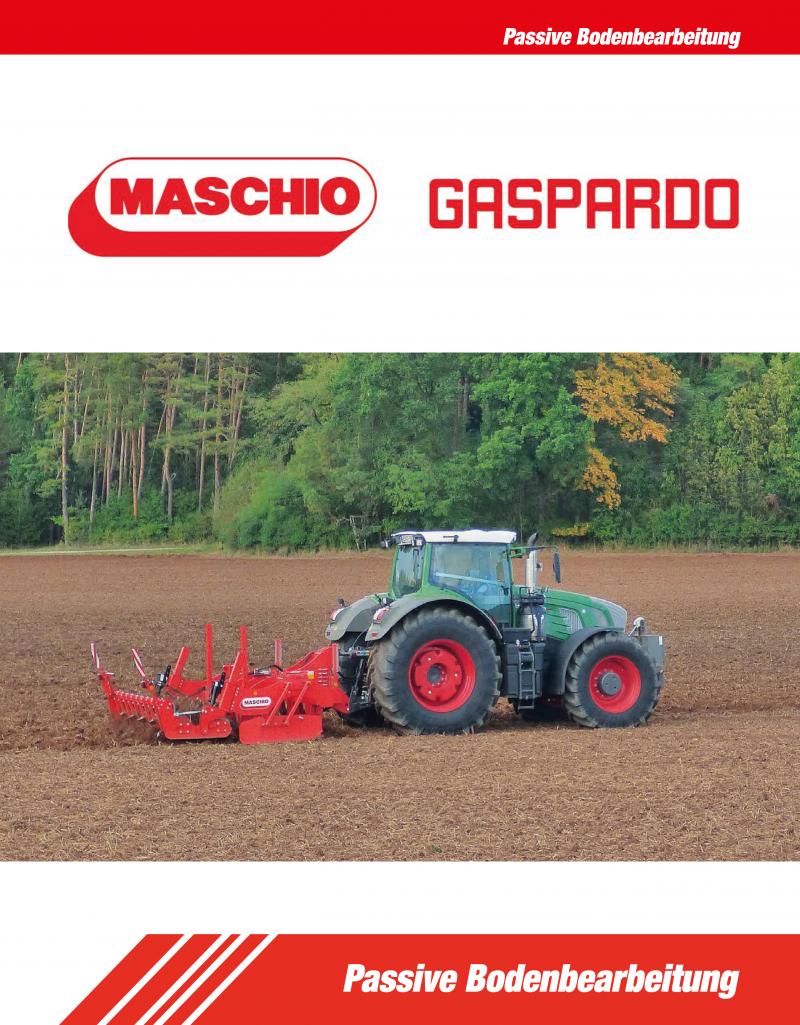 Katalog Maschio passive Bodenbearbeitung 2017